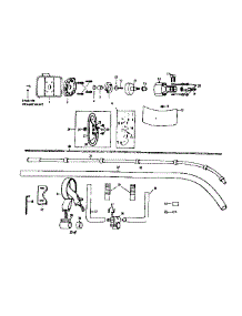 Main Drive Shaft And Housing Assembly parts for Craftsman Line Trimmer 778280051 from AppliancePartsPros.com