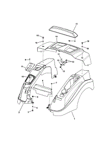 Snapper Fender parts for Snapper Rear-Engine Riding Mower 7800009 from AppliancePartsPros.com