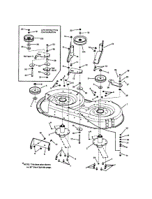 38" Deck (Sub-Assembly) parts for Snapper Rear-Engine Riding Mower 7800009 from AppliancePartsPros.com