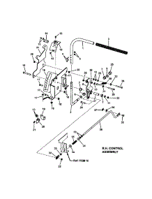 Control, Rh, Erzt (Series 1) parts for Snapper Rear-Engine Riding Mower 7800011 from AppliancePartsPros.com