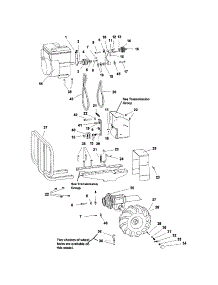 Engine / Belts / Wheels-7 Hp parts for Snapper Rear-Tine Tiller 7800052 from AppliancePartsPros.com
