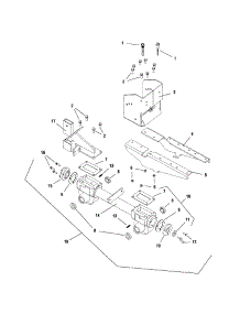 Transmission parts for Snapper Rear-Tine Tiller 7800052 from AppliancePartsPros.com