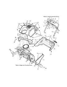 Body Covering parts for Snapper Gas Snowblower 7800083 from AppliancePartsPros.com