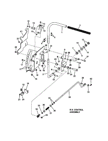 Control Group, Rh parts for Snapper Rear-Engine Riding Mower 7800151 from AppliancePartsPros.com