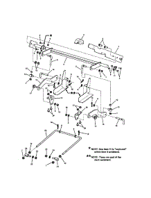 Deck Lift (38 / 42) parts for Snapper Rear-Engine Riding Mower 7800151 from AppliancePartsPros.com
