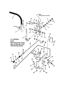 Control Group, Lh parts for Snapper Rear-Engine Riding Mower 7800152 from AppliancePartsPros.com