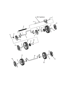 Front & Rear Wheels parts for Snapper Gas Walk-Behind Mower 7800179 from AppliancePartsPros.com