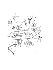52" Mower Housing parts for Snapper Front-Engine Lawn Tractor 7800316 from AppliancePartsPros.com