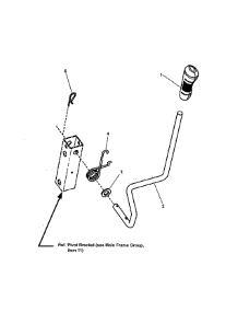 Housing Suspension parts for Snapper Front-Engine Lawn Tractor 7800318 from AppliancePartsPros.com