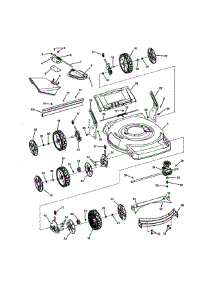 Deck (Self-Propelled) parts for Snapper Gas Walk-Behind Mower 7800418 from AppliancePartsPros.com