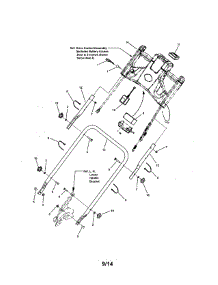 Handle & Controls (My 2010 / Euro) parts for Snapper Gas Walk-Behind Mower 7800580 from AppliancePartsPros.com