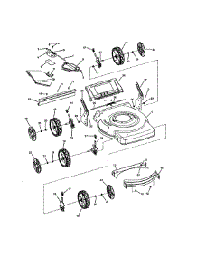 Deck (Push) parts for Snapper Gas Walk-Behind Mower 7800605 (SP22675) from AppliancePartsPros.com
