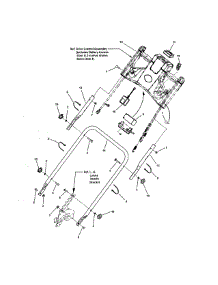 Handle & Controls, Ehoc (My 2011) parts for Snapper Gas Walk-Behind Mower 7800696 from AppliancePartsPros.com