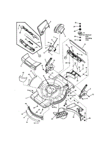 Mower Deck parts for Snapper Gas Walk-Behind Mower 7800722 (ENXT22875E) from AppliancePartsPros.com
