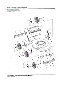 Deck - Push, M22550fc parts for Murray Gas Walk-Behind Mower 7800803 (MD2250FC) from AppliancePartsPros.com
