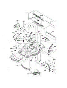Deck - 22" Rwd parts for Snapper Gas Walk-Behind Mower 7800829 (SPXV22725) from AppliancePartsPros.com