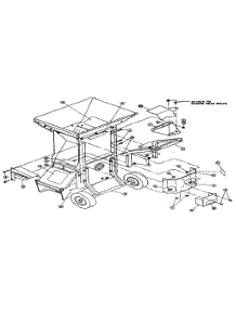 Handle Assy / Belt & Muffler Guards parts for Troy-Bilt Chipper Shredder 78882 from AppliancePartsPros.com