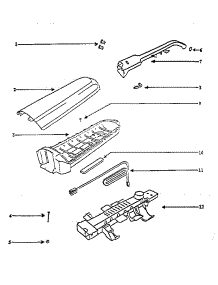 Handle parts for Eureka Upright Vacuum 7891BT from AppliancePartsPros.com