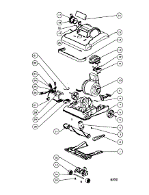 Hood parts for Eureka Upright Vacuum 7893AT from AppliancePartsPros.com