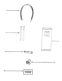 Hose parts for Eureka Upright Vacuum 7896ATS from AppliancePartsPros.com