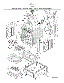 Body parts for Kenmore Electric Range 790.42532318 (79042532318, 790 42532318) from AppliancePartsPros.com