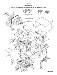 Microwave parts for Kenmore Elite Wall Oven/Microwave Combo 79049113411 from AppliancePartsPros.com
