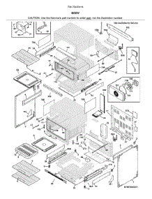 Body parts for Kenmore Elite Gas Range 79075423414 from AppliancePartsPros.com
