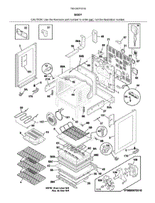 Body parts for Kenmore Elite Electric Range 79095073316 from AppliancePartsPros.com