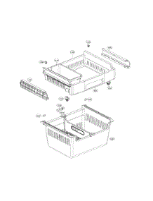 Freezer Parts parts for Kenmore Elite Bottom-Mount Refrigerator 79571322413 from AppliancePartsPros.com