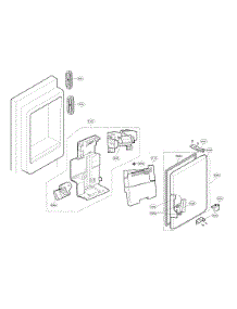 Ice Maker Parts parts for Kenmore Elite Bottom-Mount Refrigerator 79572043315 from AppliancePartsPros.com