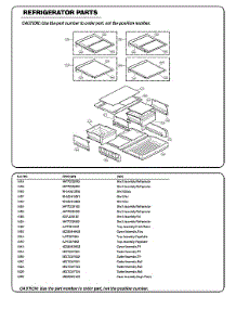 Refrigerator Parts parts for Kenmore Elite Bottom-Mount Refrigerator 79572053313 from AppliancePartsPros.com