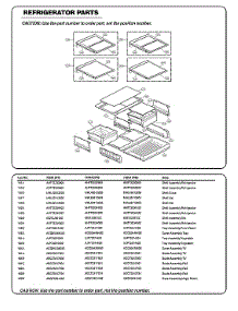 Refrigerator Parts parts for Kenmore Elite Bottom-Mount Refrigerator 79572053318 from AppliancePartsPros.com