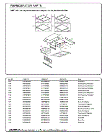 Refrigerator Parts parts for Kenmore Elite Bottom-Mount Refrigerator 79572482412 from AppliancePartsPros.com