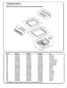 Freezer Parts parts for Kenmore Elite Bottom-Mount Refrigerator 79572483412 from AppliancePartsPros.com