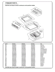 Freezer Parts parts for Kenmore Elite Bottom-Mount Refrigerator 79572489412 from AppliancePartsPros.com