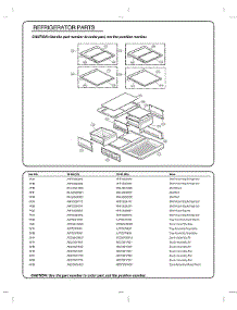 Refrigerator Parts parts for Kenmore Elite Bottom-Mount Refrigerator 79573157611 from AppliancePartsPros.com