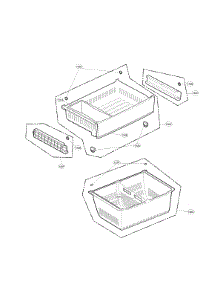 Freezer Parts parts for Kenmore Elite Bottom-Mount Refrigerator 79574105811 from AppliancePartsPros.com