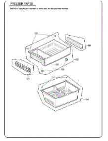 Freezer Parts parts for Kenmore Elite Bottom-Mount Refrigerator 79574109811 from AppliancePartsPros.com