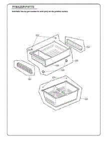 Freezer Parts parts for Kenmore Elite Bottom-Mount Refrigerator 79574109812 from AppliancePartsPros.com