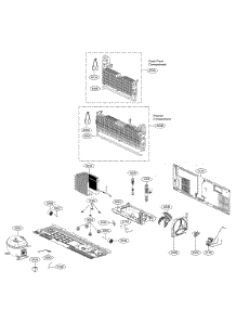 Cycle Parts parts for Kenmore Elite Bottom-Mount Refrigerator 79575075910 from AppliancePartsPros.com