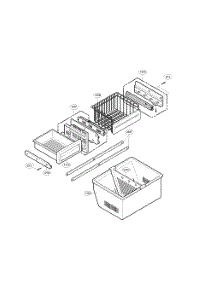 Freezer Parts parts for Kenmore Elite Bottom-Mount Refrigerator 79575193501 from AppliancePartsPros.com