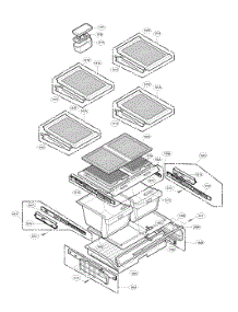 Refrigerator Parts parts for Kenmore Elite Bottom-Mount Refrigerator 79575193501 from AppliancePartsPros.com