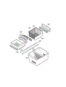Freezer Parts parts for Kenmore Bottom-Mount Refrigerator 795.75286402 (79575286402, 795 75286402) from AppliancePartsPros.com