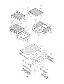 Refrigerator Parts parts for Kenmore Elite Bottom-Mount Refrigerator 79578344802 from AppliancePartsPros.com