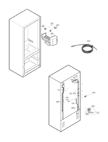Ice Maker Parts parts for Kenmore Elite Bottom-Mount Refrigerator 79578344802 from AppliancePartsPros.com