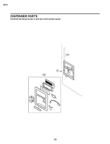 Dispenser Parts parts for Kenmore Elite Bottom-Mount Refrigerator 79578346802 from AppliancePartsPros.com