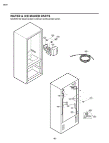 Water / Ice Maker Parts parts for Kenmore Elite Bottom-Mount Refrigerator 79578346802 from AppliancePartsPros.com
