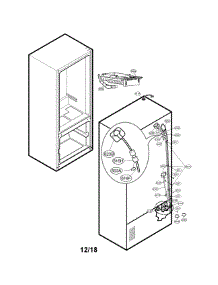 Ice Maker Parts parts for Kenmore Elite Bottom-Mount Refrigerator 79578542806 from AppliancePartsPros.com
