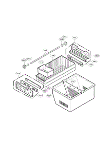 Freezer Parts parts for Kenmore Elite Bottom-Mount Refrigerator 79578542806 from AppliancePartsPros.com