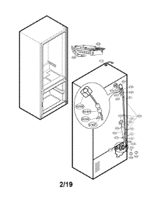 Ice Maker Parts parts for Kenmore Elite Bottom-Mount Refrigerator 79578544806 from AppliancePartsPros.com